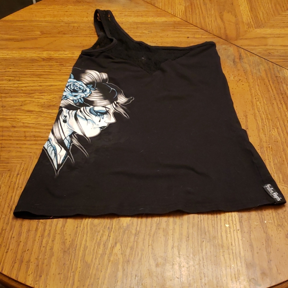One strap tank top.